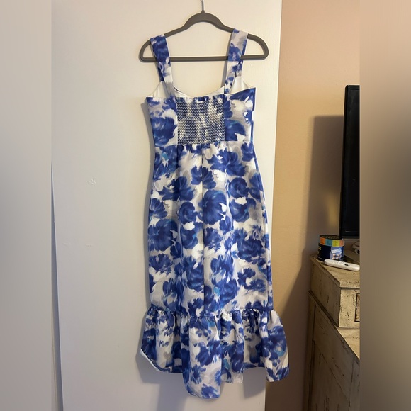 Sachin and Babi Laura dress in blue and white - Picture 6 of 9